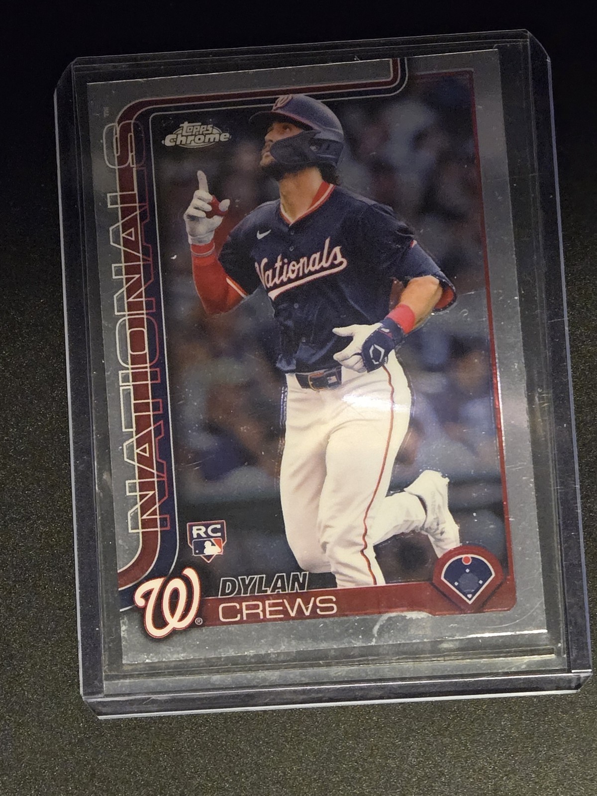 2025 Topps Chrome Dylan Crews Rookie #146 Washington Nationals