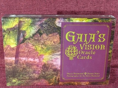 Gaia's Vision Oracle Cards, Cards by Susan Starr Doris Diamond New Sealed