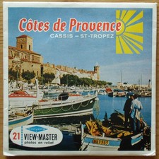 View-Master Set di dischi 3D n. C 209-F: Côtes de Provence (Francia)