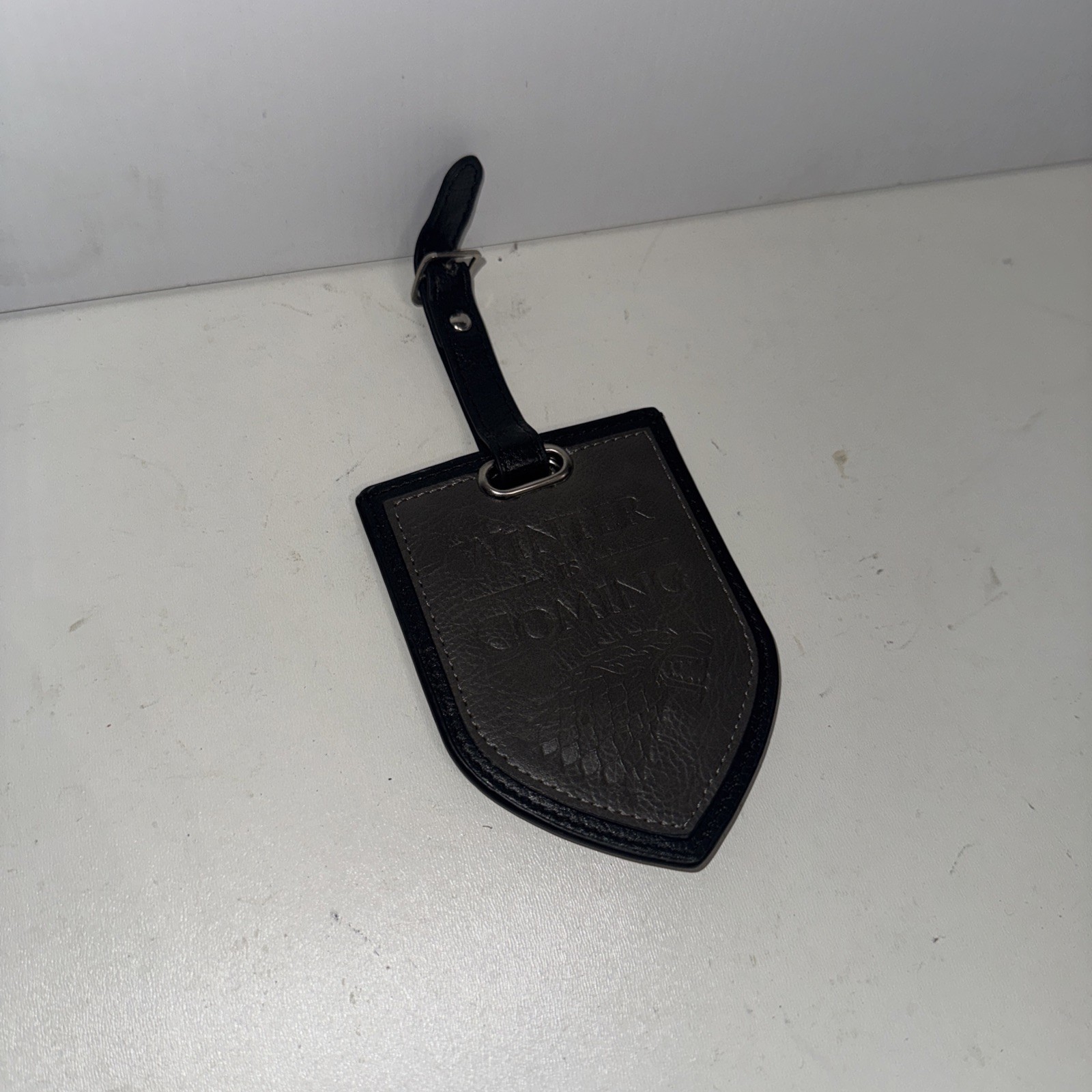 Game of Thrones Luggage Tag House Stark Sigil Winter Is Coming Collectable