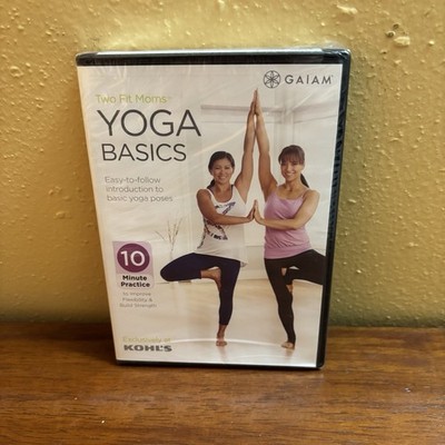 Two Fit Moms Yoga Basics DVD New Sealed