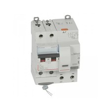 Legrand 411171 Disjoncteur différentiel monobloc dx3 2P 10A courbe C