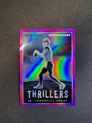 2023 Panini Rookies & Stars Trevor Lawrence Thrillers Purple Prizm HOLO #d 24/35