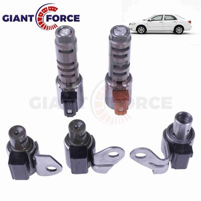 5pcs U340E U341E U341F Transmission Solenoids for Toyota Corolla 1.8L 2008-On
