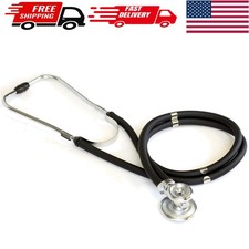 Lightweight 30" Dual Head Stethoscope - Flexible Use for Medical Students  EMTs
