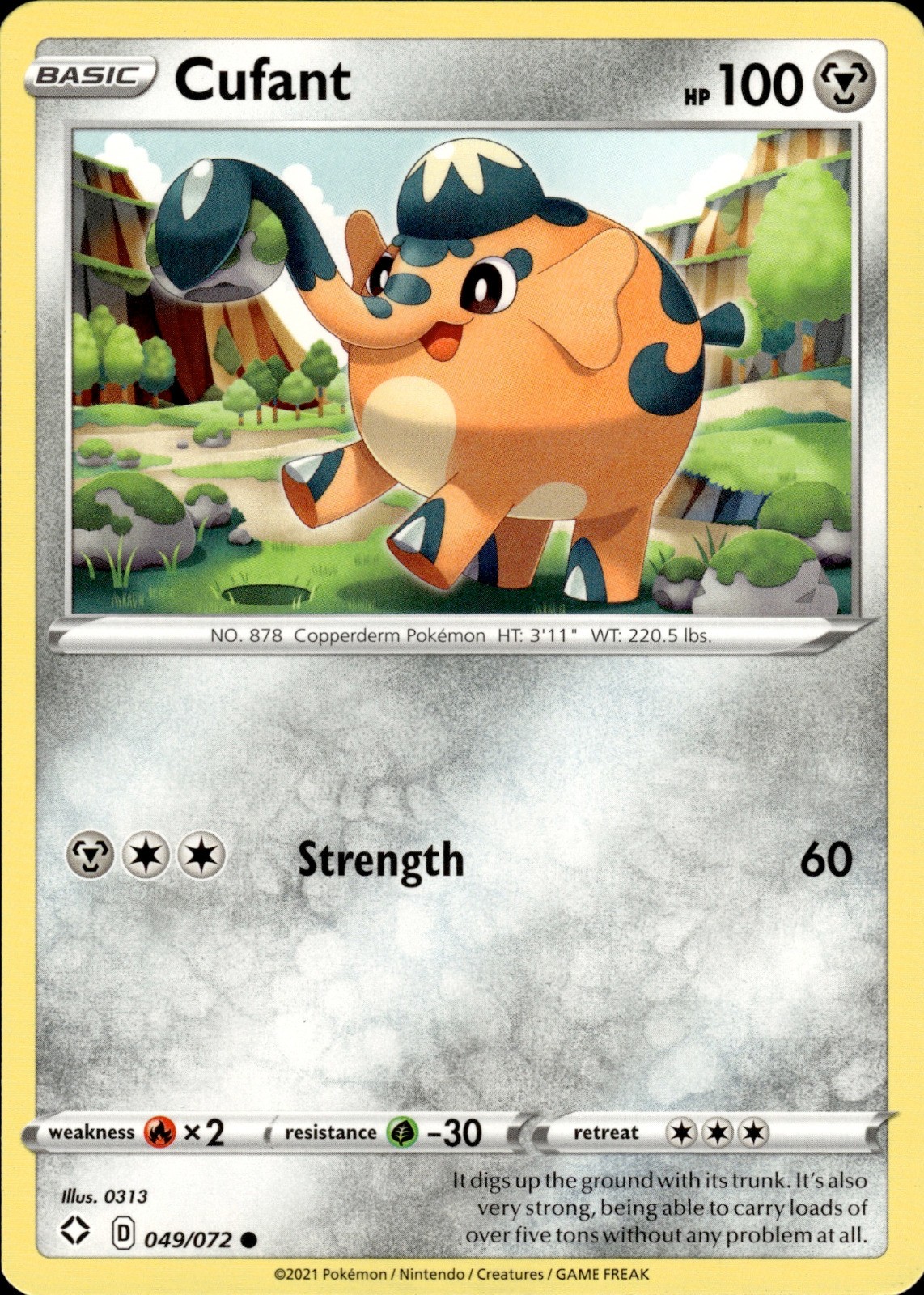 Pokemon TCG Card Chikorita (100) Expedition 100/165
