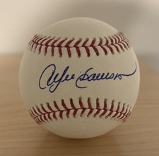 Andre Dawson Autographed Baseball JSA Witnessed Certified