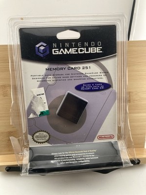 ⭐︎新品未使用⭐︎ GC メモリーカード251 Nintendo Gamecube Memory Card 251 Japan Imported - Black for sale