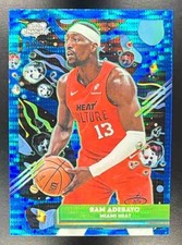 Bam Adebayo 2025-26 Topps Cosmic Chrome #132 Blue Moon Refractor /99 Heat KG