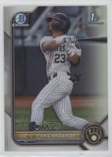 2022 Bowman Draft Chrome Refractor Eric Brown Jr #BDC-48 19r6