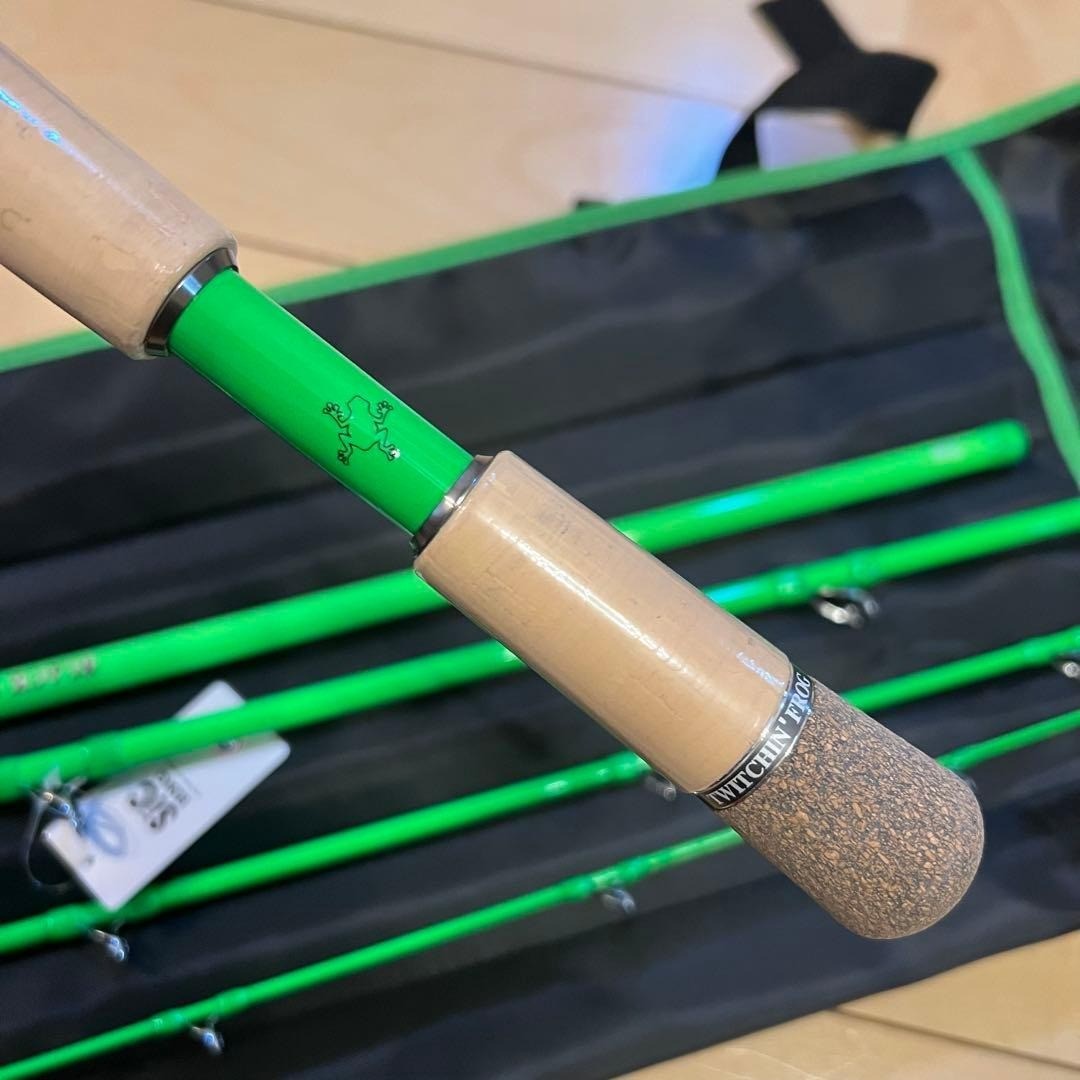 Daiwa Black Label Travel Neon Limited C63MH-5 FR Baitcasting Rod