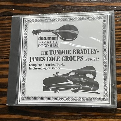 NEW / Tommie Bradley / James Cole Groups (Document) (Complete Chronological Wo..