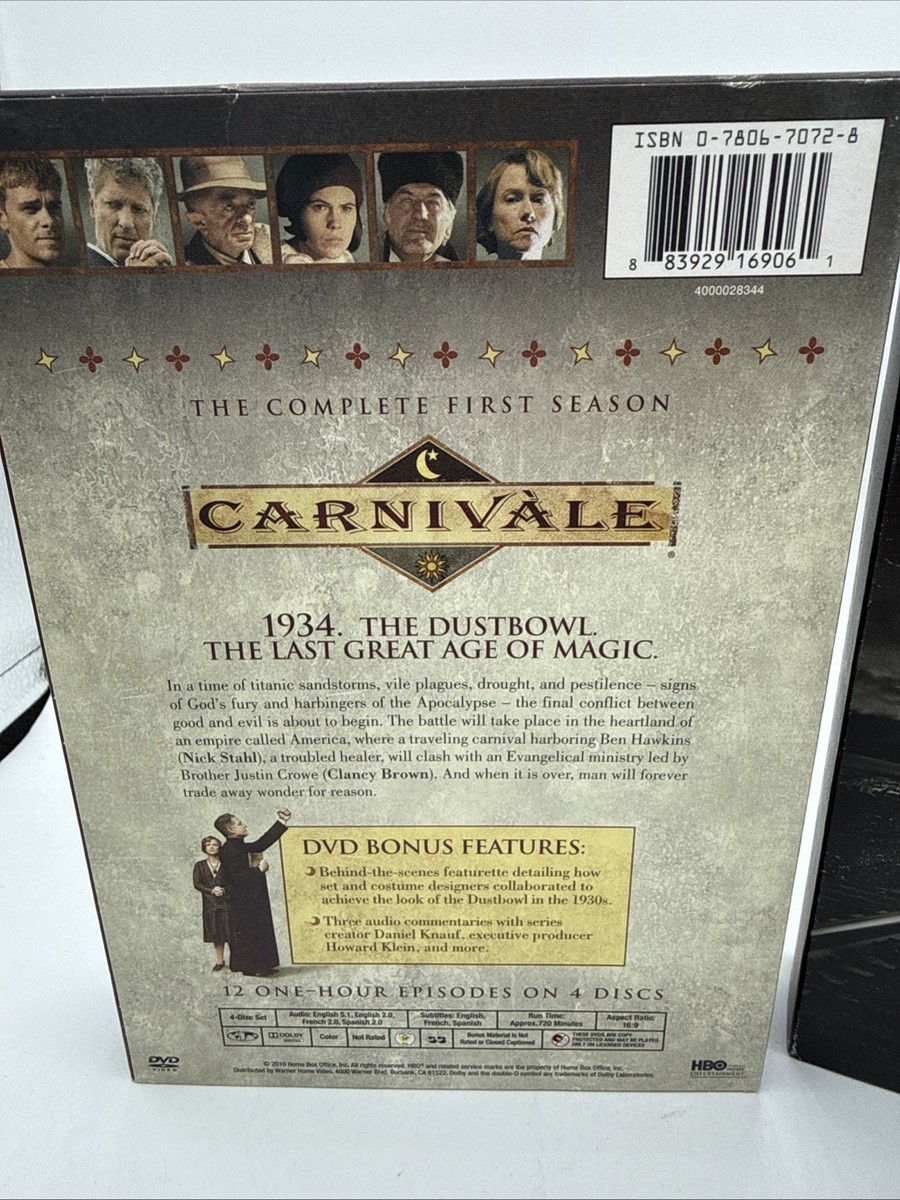 Carnivale The Complete Series Box Sets Seasons 1 & 2 DVD HBO