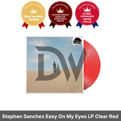 Stephen Sanchez Easy On My Eyes LP Clear Red / Express