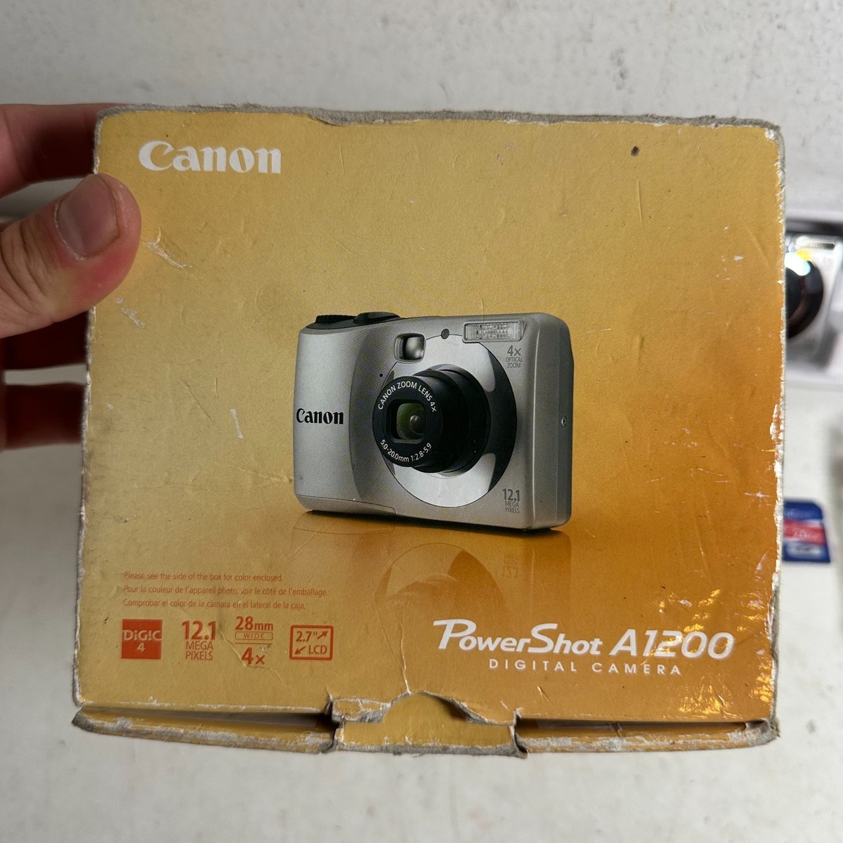 【S2235】 Canon Powershot A1200 シルバー キャノン Amazon.com : Canon Powershot A1200 12.1 MP Digital Camera