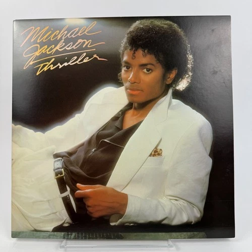 MICHAEL JACKSON - Thriller Vinyl LP Original Epic QE 38112 1982 NM Billie Jean