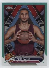 2023-24 Topps Chrome Aqua Refractor 118/199 Pete Nance #144 10p6