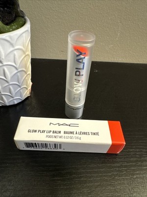 Mac Cosmetics Glow Play Lip Balm 0.12 Oz 453 Rouge Awakening New