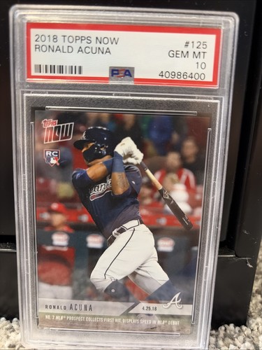 2018 Topps Now 125 Ronald Acuña Jr.