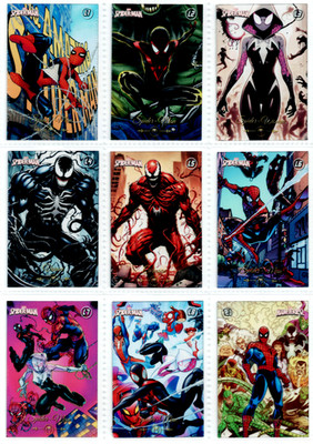 2025 SPIDER-MAN Collectoons Cards - Full Set 128/128 Peru Venom Carnage Marvel