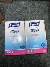 PURELL Hand Sanitizing Wipes Individually Wrapped 200 Count Antibacterial NEW