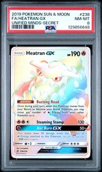 Heatran GX 238/236 Secret Rare Unified Minds