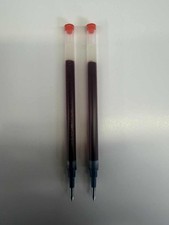 6 Pilot G2-38 Gel Red Ink Rolling Ball Pen Refills, 0.38mm Ultra Fine Point,