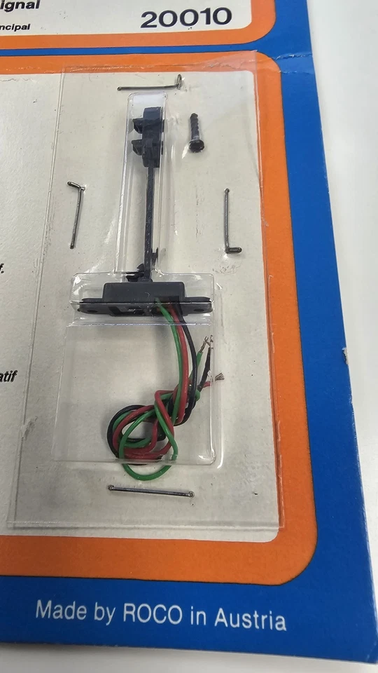 *READ* Roco N Scale 20010 Home Light Signal Model Railroad Layout Scenery NOS - Image 2 of 4