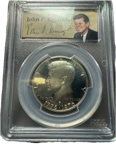 1976 -S Silver Kennedy Proof Half Dollar PCGS PR70 DCAM 50th Anniversary Special