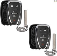 2X Keyless Option Remote Car Key Fob Shell Case Two