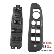 56049805AB Driver Side Power Window Switch and Black Panel Bezel Compatible