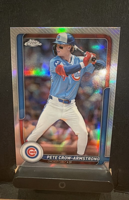 2026 Topps Chrome Pete Crow-Armstrong Flagship Collection Refractor