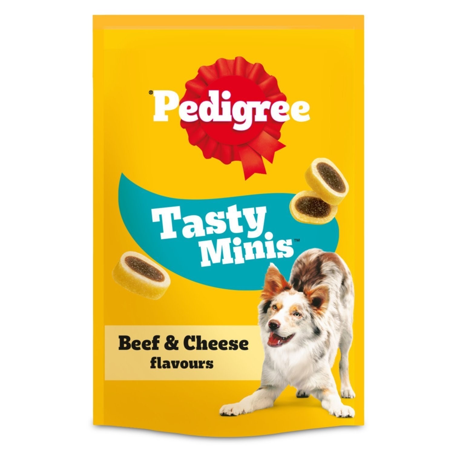Pedigree Adult Dog Treats Cheese & Beef Nibbles 140g - Image 2