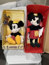 VTG. 1930s REPRODUCTIONS MINNIE MOUSE DISNEY PLUSH COLLECTIBLES NIB