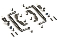 Exotek Associated RC10 Shorty Pack Tray and Cups Aluminum/Carbon Fiber 2365