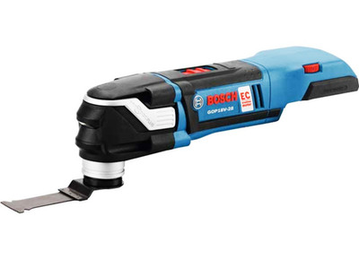 Bosch GOP18V-34N 18V Brushless Starlock Plus Oscillating Multi-Tool, Blue/Black#