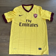 ARSENAL LONDON 2010 2011 AWAY FOOTBALL SHIRT SOCCER JERSEY NIKE #22 YOUNG