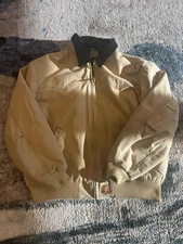 Carhartt Men's Santa Fe Jacket Brown Black Quilted 2xl Inner Outer Pockets