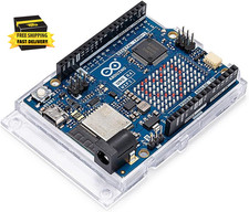 UNO R4 Wifi [ABX00087] â€“ Renesas RA4M1 + ESP32-S3, Wi-Fi, Bluetooth, USB-C, CAN,