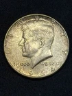 1964 Kennedy Half Dollar, First Year, Uncirculated Mint Gem, 90% Silver, Toned!
