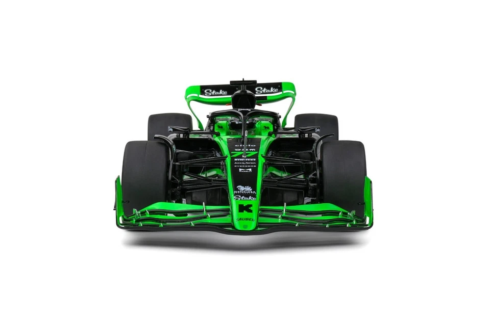 PROMO KICK Sauber F1 JAPAN GP 2024 V.BOTTAS 1/18 Solido Nuova scatola originale - Immagine 4 di 4