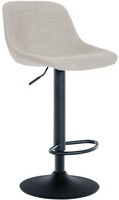 Barhocker Loft Stoff Creme