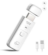 Wireless HDMI Display Dongle Adapter 2025, 1080P Plug  Play White