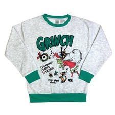 Licensed Character Adult Holiday Sweater The Grinch by Dr. Seuss