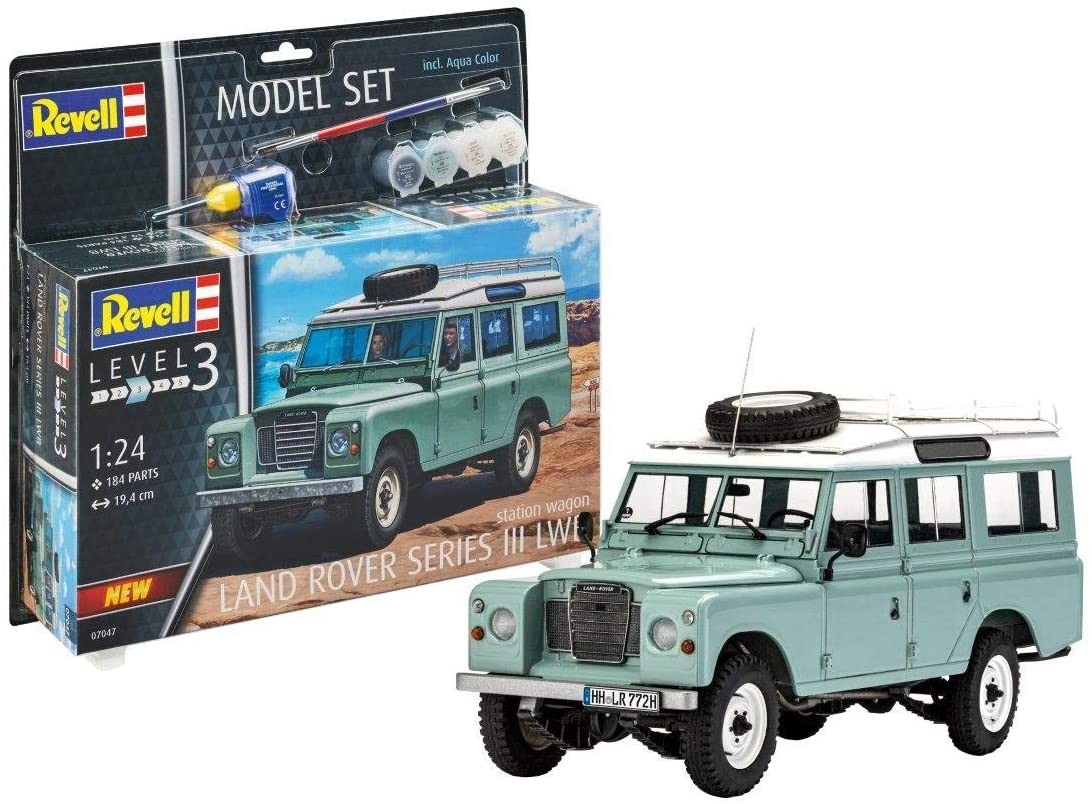 Maquette Land Rover Series III Revell reproduction historique haute fidélité