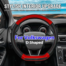 D Shape Steering Wheel Cover For Vw Tiguan Polo Passat Jetta Golf Beetle Atlas D Shape Steering Wheel Cover For Vw Tiguan Polo Passat Jetta Golf Beetle Atlas