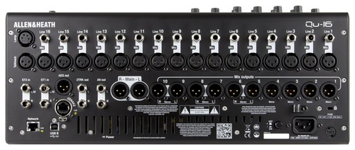 B-WARE ALLEN & HEATH QU-16C DIGITAL MISCHPULT 16-KANAL DSP EFFEKT DJ KONSOLE PA - Bild 5 von 9