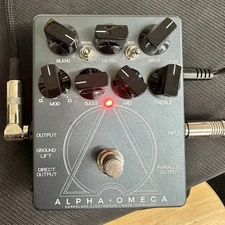 Darkglass Alpha Omega Bass Preamp Overdrive Pedal