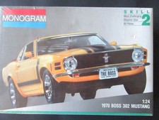 Monogram 1970 Boss 302 Mustang Model Kit
