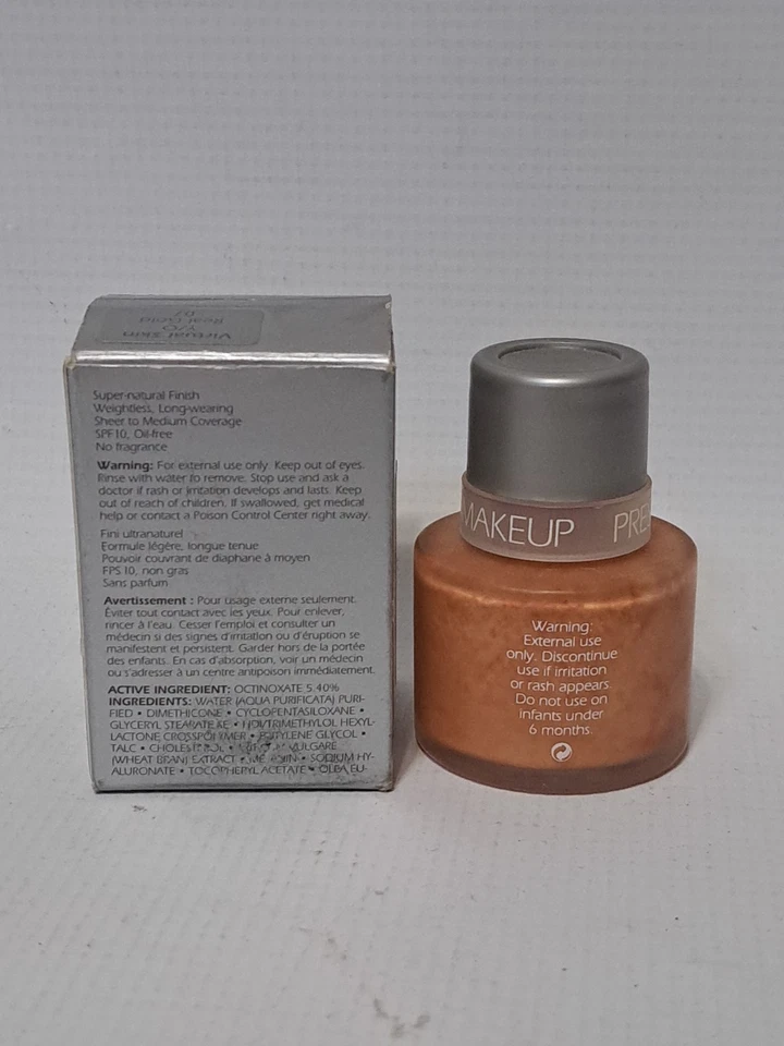 Prescriptives Virtual Skin Super Natural Finish Yellow/Org REAL GOLD 07 - 1 Oz. - Image 2 of 4